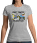 Forget Princess Police Officer Womens T-Shirt