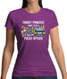 Forget Princess Police Officer Womens T-Shirt