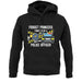 Forget Princess Police Officer unisex hoodie