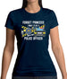 Forget Princess Police Officer Womens T-Shirt