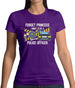 Forget Princess Police Officer Womens T-Shirt