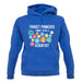 Forget Princess Scientist unisex hoodie