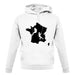 France Climbing unisex hoodie