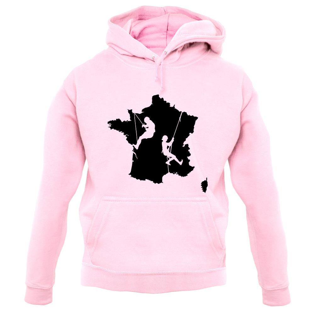 France Climbing unisex hoodie