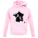 France Climbing unisex hoodie