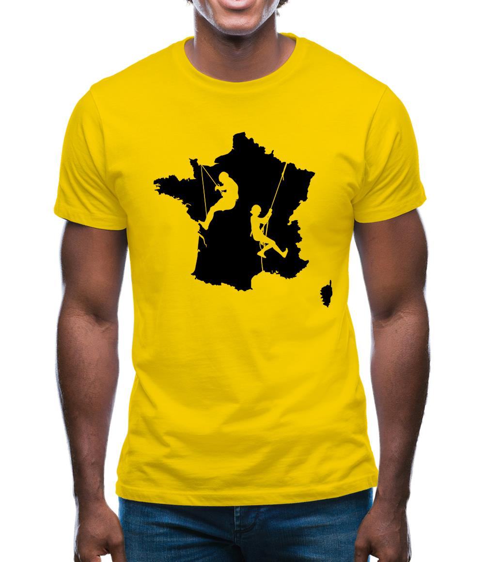 France Climbing Mens T-Shirt