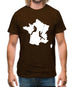 France Climbing Mens T-Shirt