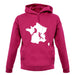 France Climbing unisex hoodie