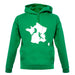 France Climbing unisex hoodie