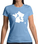 France Climbing Womens T-Shirt