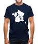 France Climbing Mens T-Shirt