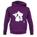 France Climbing unisex hoodie