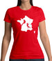 France Climbing Womens T-Shirt