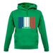 France Barcode Style Flag unisex hoodie