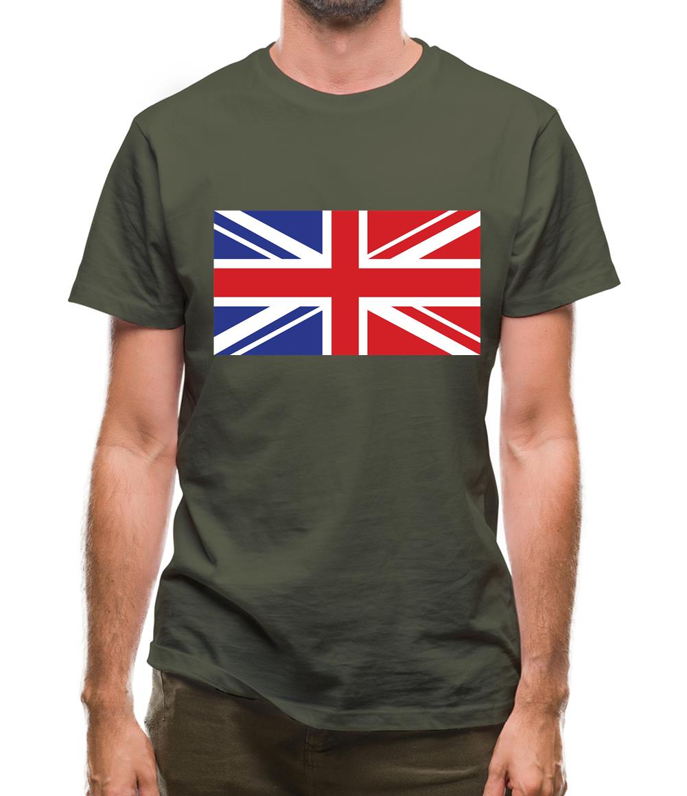 French Union Jack Flag Mens T-Shirt