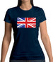 French Union Jack Flag Womens T-Shirt