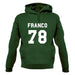 Franco 78 Unisex Hoodie