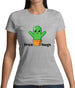 Free Cactus Hugs Womens T-Shirt