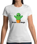 Free Cactus Hugs Womens T-Shirt