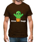 Free Cactus Hugs Mens T-Shirt