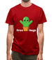 Free Cactus Hugs Mens T-Shirt