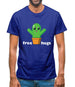 Free Cactus Hugs Mens T-Shirt