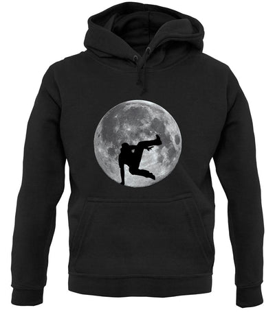 Free Running Moon unisex hoodie