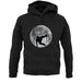 Free Running Moon unisex hoodie