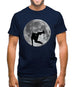 Free Running Moon Mens T-Shirt