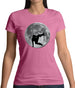 Free Running Moon Womens T-Shirt