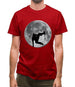 Free Running Moon Mens T-Shirt