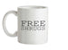 Free Shrugs Ceramic Mug