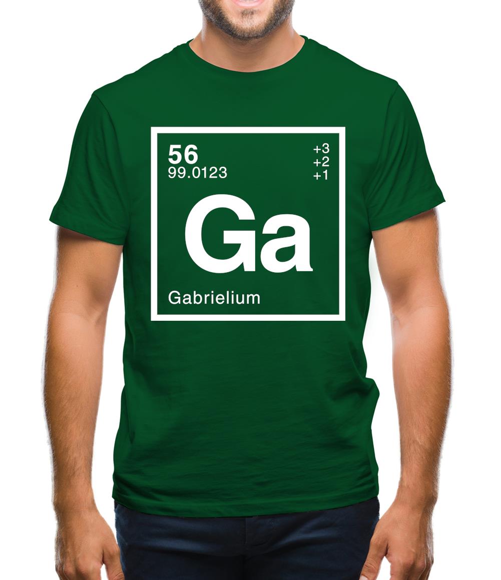 Gabriel - Periodic Element Mens T-Shirt