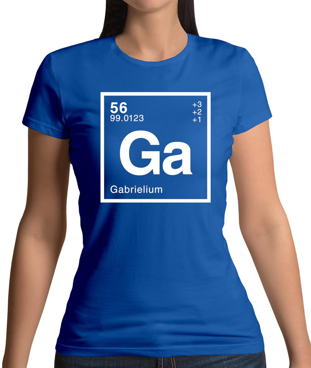 Gabriel - Periodic Element Womens T-Shirt
