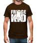 Fridge Kids Snowboard Mens T-Shirt