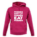 Friends Don't Let Friends Eat Friends unisex hoodie