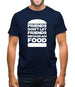 Friends Don't Let Friends Instagram Food Mens T-Shirt