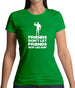 Friends Don't Let Friends Skip Leg Day Womens T-Shirt