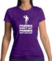 Friends Don't Let Friends Skip Leg Day Womens T-Shirt