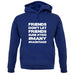 Friends Don't Let Friends Use Hashtags unisex hoodie