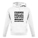 Friends Don't Let Friends Use Hashtags unisex hoodie