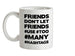 Friends Don't Let Friends Use Hashtags Ceramic Mug