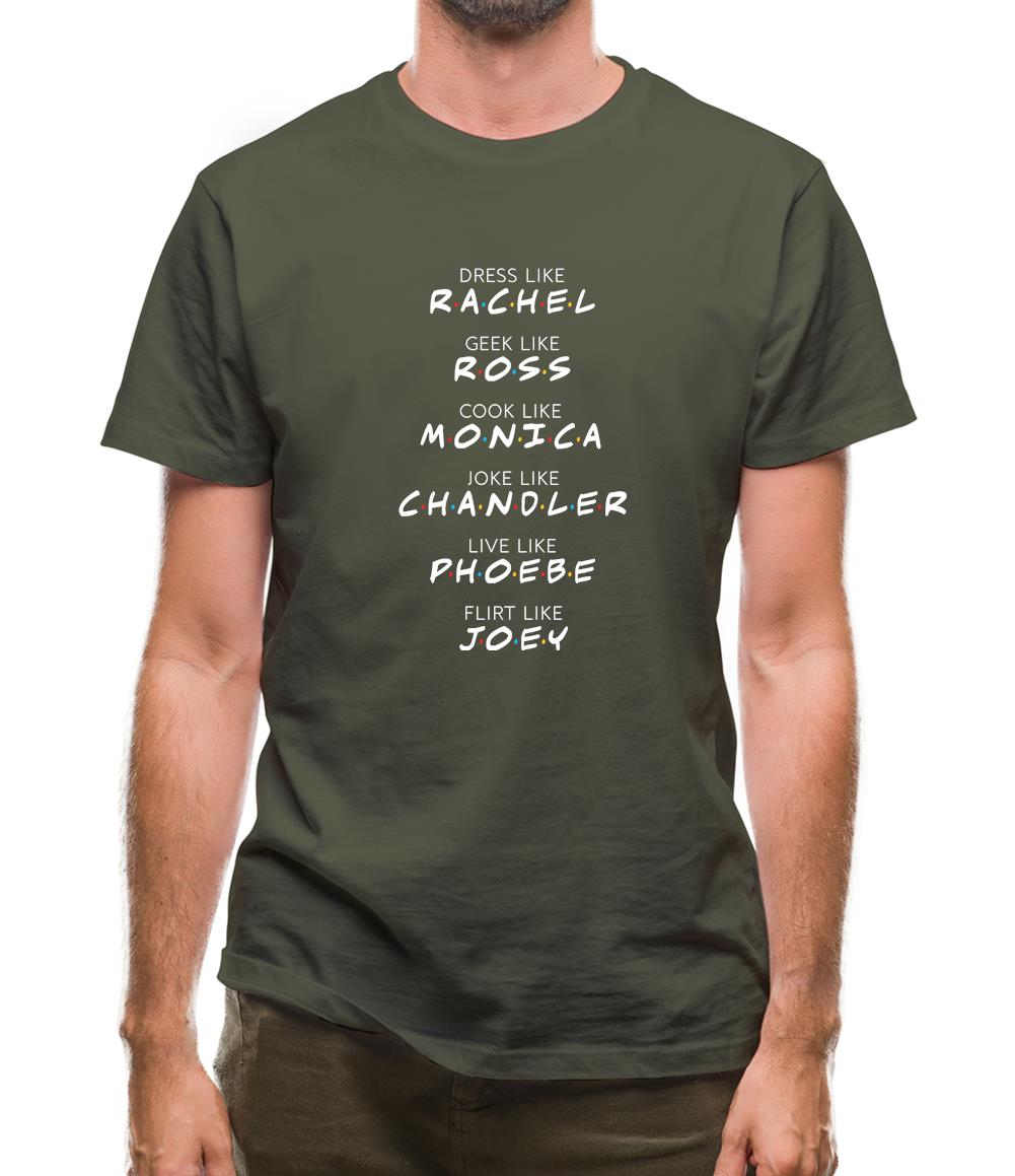 Friends Cast Mens T-Shirt
