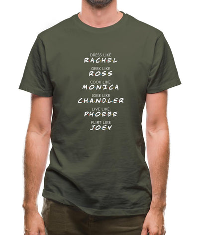 Friends Cast Mens T-Shirt