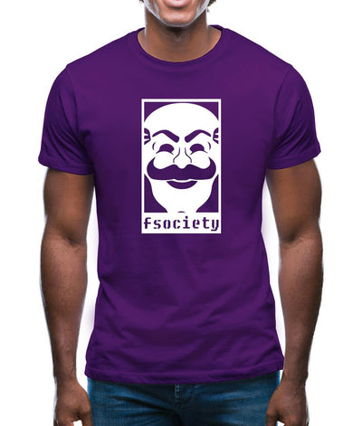 Fsociety Mask Mens T-Shirt