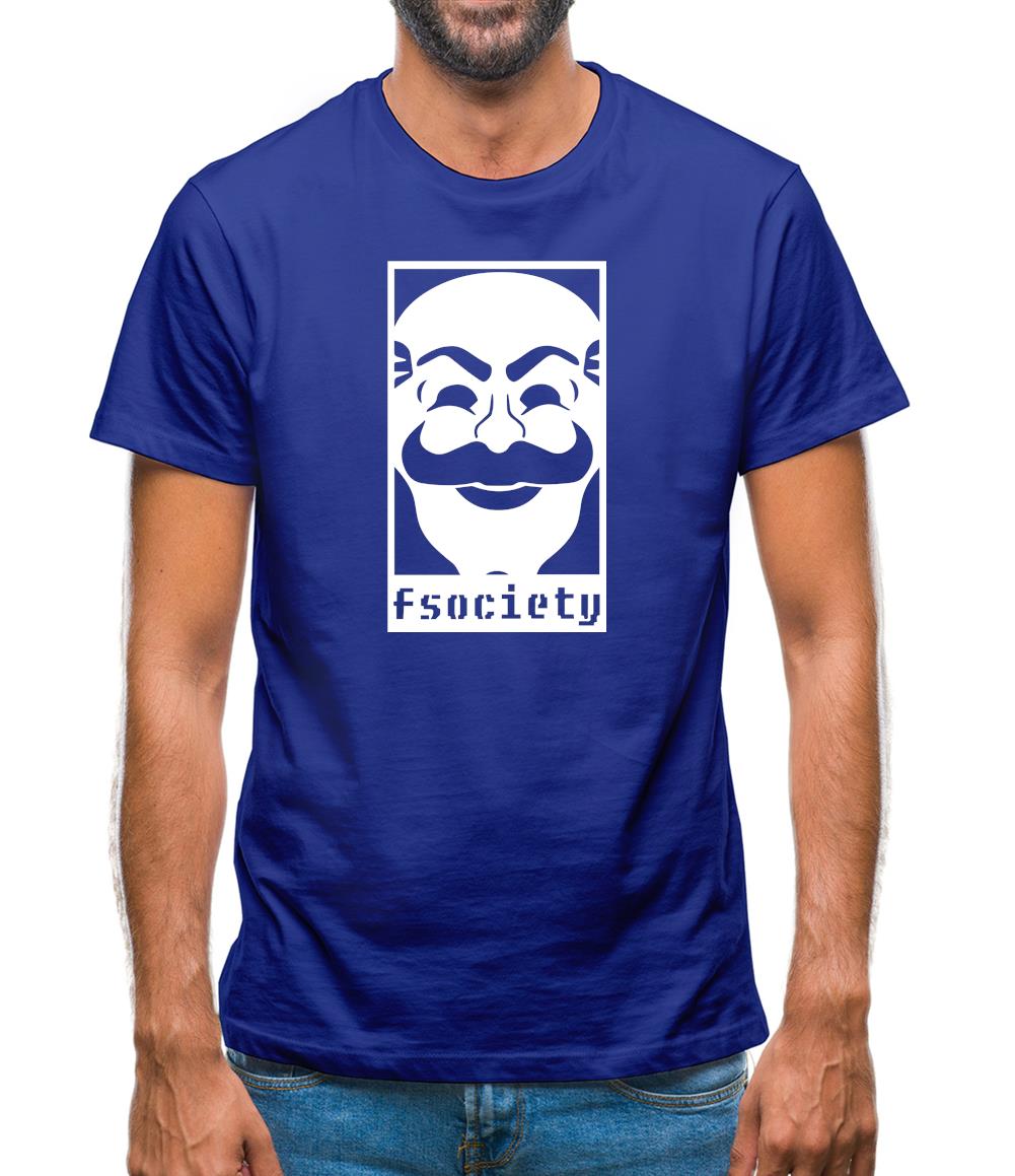 Fsociety Mask Mens T-Shirt