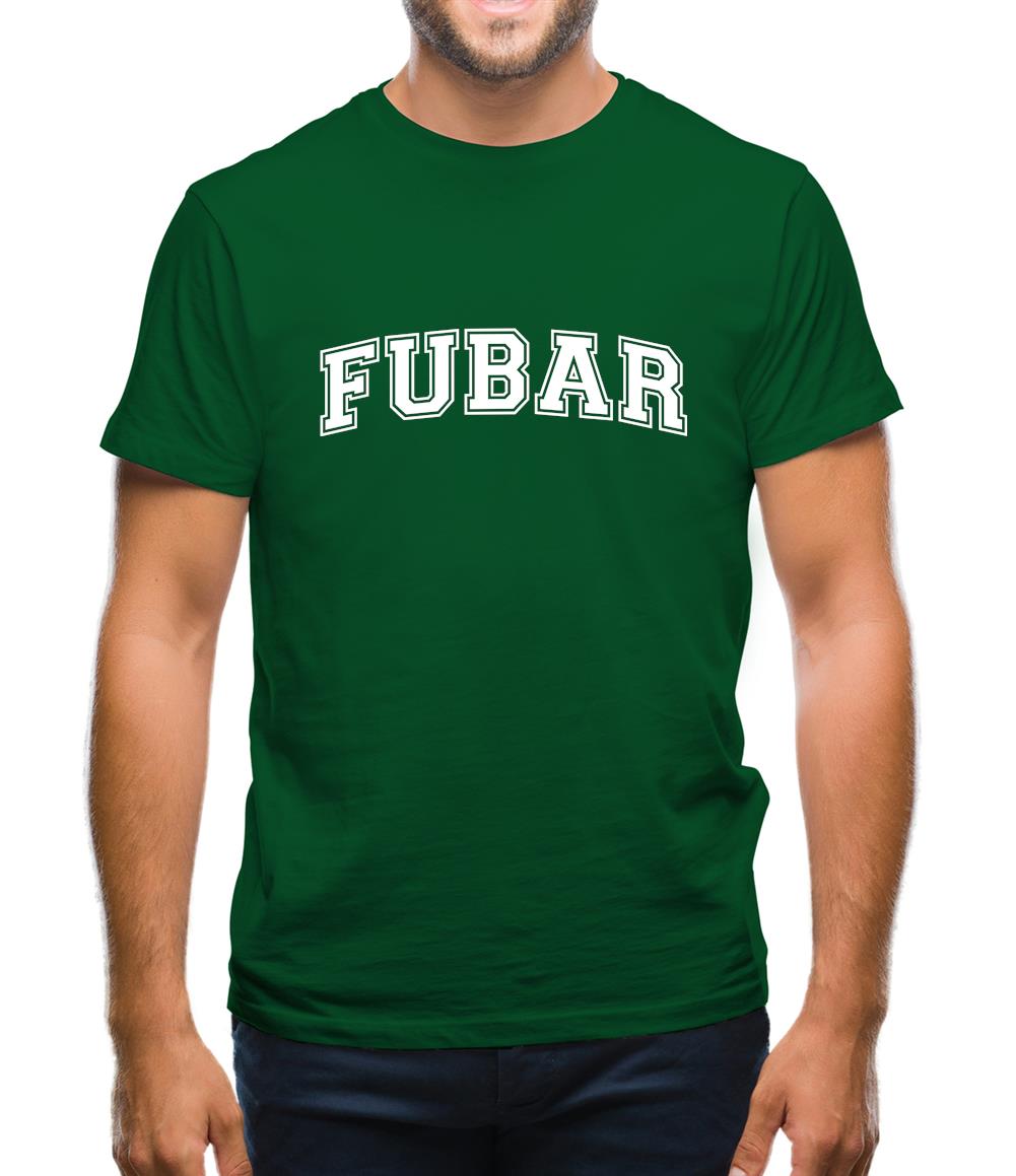 Fubar (College Style) Mens T-Shirt