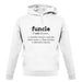 Funcle Definition unisex hoodie