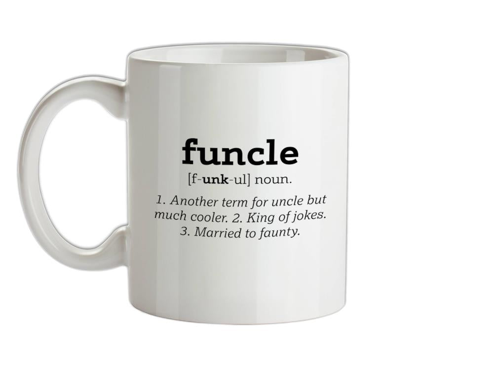 Funcle Definition Ceramic Mug