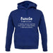 Funcle Definition unisex hoodie